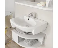 Ravak Umyvadlo Rosa R white s otvory