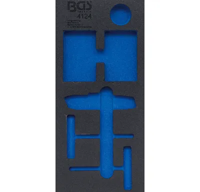 BGS Vložka do dílenského vozíku 1/3, prázdná, pro BGS 4124