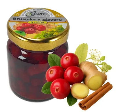 Milan Švorc Staročeské Novoměstské čaje - Brusinka v zázvoru 60ml