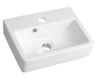 CERASTYLE NOAM keramické umývátko 37,5x28cm, bílá CERASTYLE NOAM keramické umývátko 37,5x28cm, bílá