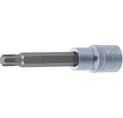 BGS Hlavice nástrčná, délka 100 mm, 12,5 mm (1/2"), klínový profil (pro RIBE) M9