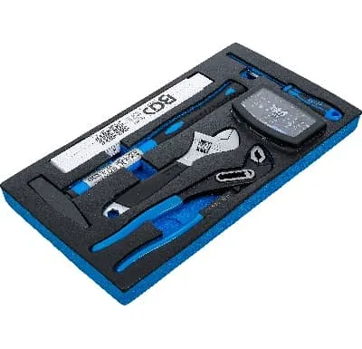 BGS Pěnová vložka pro BGS 2002, Sada ručního nářadí a bitů, 37dílná