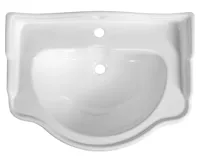 KERASAN RETRO keramické umyvadlo 73x54cm, bílá (4)