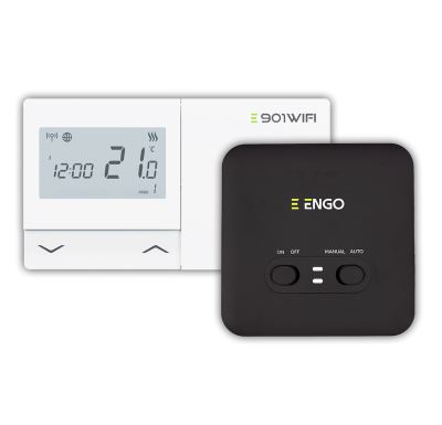 ENGO Controls Bezdrátový programovatelný Wi-Fi termostat E901-WIFI, ENGO Smart, TUYA