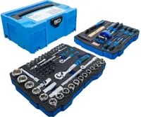 BGS Sada nástrčných klíčů, kladiv, kleští a šroubováků,  6,3 mm (1/4") / 12,5 mm (1/2"), 77 dílná (4)