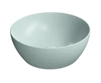 GSI PURA keramické umyvadlo na desku, průměr 42cm, ghiaccio mat GSI PURA keramické umyvadlo na desku, průměr 42cm, ghiaccio mat