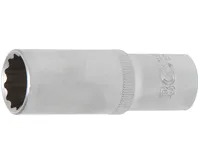 BGS Hlavice nástrčná 1/2&quot; 19 mm, 12ti hranná, prodloužená