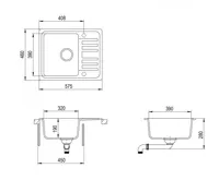 Aquasanita Notus 575.5E Alumetallic (6)