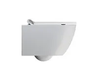 GSI PURA závěsná WC mísa, Swirlflush, 36x50cm, bílá dual-mat (1)