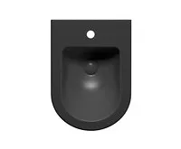 GSI PURA bidet závěsný 36x50cm, černá mat (1)