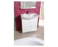 AQUALINE ZOJA umyvadlová skříňka šuplíková 61,5x74x32cm, bílá (1)