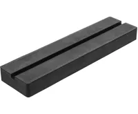 BGS Gumová podložka, s drážkou, pro zvedací plošiny, 373 x 100 x 35 mm BGS Gumová podložka, s drážkou, pro zvedací plošiny, 373 x 100 x 35 mm