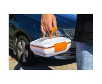 De Gusto Ohřívací box na jídlo WARMY 12V/230V - oranžová (2)