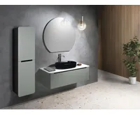 SAPHO KERALA umyvadlová skříňka 80x35x47,5cm, 1x zásuvka, verde (6)