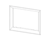 ROMOTOP Rámek D2M RAM04N krycí polohluboký