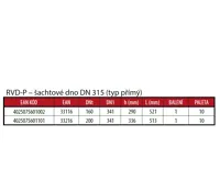 OSMA šachtové dno průchozí RVD-P DN315 na KG DN200 (3)