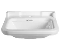 KERASAN WALDORF keramické umyvadlo 60x55cm, bílá (3)