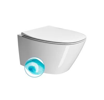 GSI MODO závěsná WC mísa, Swirlflush, 37x54cm, bílá ExtraGlaze