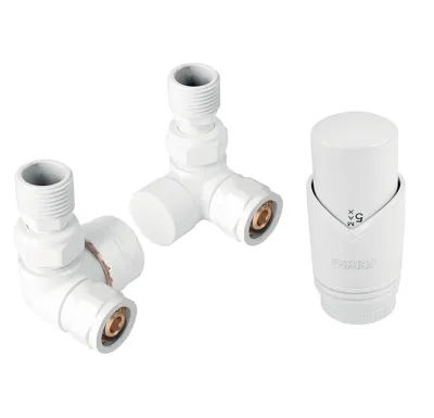 NOVASERVIS Sada na otopná tělesa, rohová, bílá - ZTO30WH