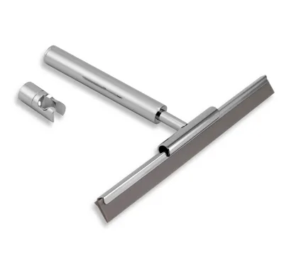 NOVASERVIS Stěrka do sprchového koutu s držákem chrom - 6977,0