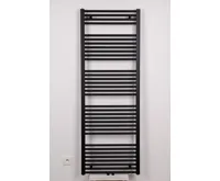 Koupelnový radiátor Thermal KD-SP 600/ 720 středové připojení - černý mat (5)