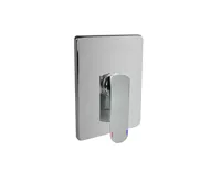 Sprchová baterie podomítková bez přepínače, Mada, Mbox, hranatý kryt, chrom Sprchová baterie podomítková bez přepínače, Mada, Mbox, hranatý kryt, chrom