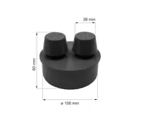 Přivzdušňovací ventil potrubí třídy AII, 4" (DN100) (1)