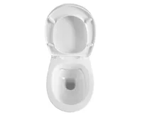 ABSOLUTE závěsné WC Rimless s podomítkovou nádržkou a tlačítkem Schwab, bílá (6)