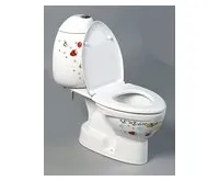 CREAVIT KID WC kombi dětské, zadní odpad, dekor (1)