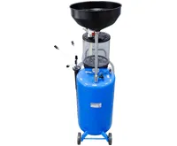 BGS Pneumatická plnička s nádobou pro vypouštění oleje, 80 l (4)