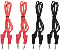 BGS Kabely měřící k multimetru, pr. 4 mm, sada 4 ks