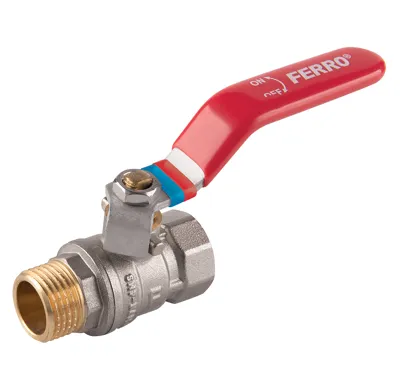 Kulový kohout voda páka ZD/ZV DN 20 - 3/4"