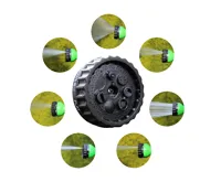 BGS Zahradní smršťovací hadice s ruční sprchou se 7 funkcemi ,  7,5 - 22m (1)