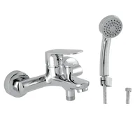 NOVASERVIS Vanová baterie s příslušenstvím 150 mm Titania Cosmos chrom - 90220,0