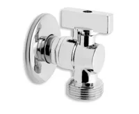 NOVASERVIS Pračkový rohový ventil se zpětnou klapkou 1/2"x3/4" - CF3016