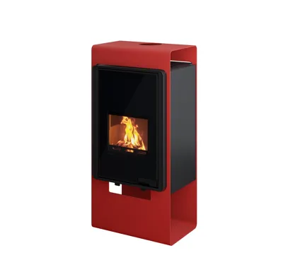 HS Flamingo Krbová kamna FLAMINGO DELUXE ® SINGA, červená