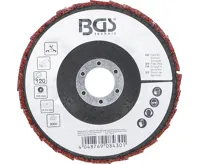 BGS Lamelový brusný kotouč | netkaná textilie | O 125 mm | zrnitost 120 - BGS 74474 (3)