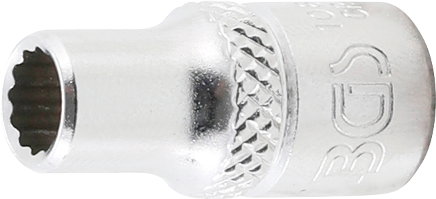 Bgs hlavice nástrčná dvanáctihranná, 6,3 mm (1/4"),  7/32"