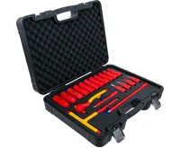 BGS Sada nástrčných klíčů a hlavic VDE, 10 mm (3/8"), 19dílná - BGS 7137 (1)