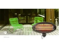 Ohřívač terasy | 2000 W | 3 Nastavení Teploty | Na zeď | IP34 | Černá (12)