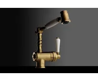 Chambord R202 se sprchou Mosaz / měď (4)