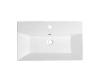 ISVEA SISTEMA keramické umyvadlo 70x42cm, bílá (1)