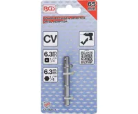 BGS Adaptér pro vrtačky, vnější šestihran 6,3 mm (1/4") / vnější čtyřhran 6,3 mm (1/4") (1)