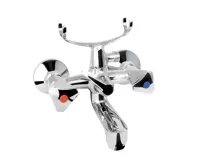 Vanová nástěnná baterie, Kasia, 100 mm, bez příslušenství, chrom Vanová nástěnná baterie, Kasia, 100 mm, bez příslušenství, chrom