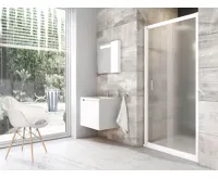 Ravak sprchové dveře BLIX BLDP2-120 bílá+Grape