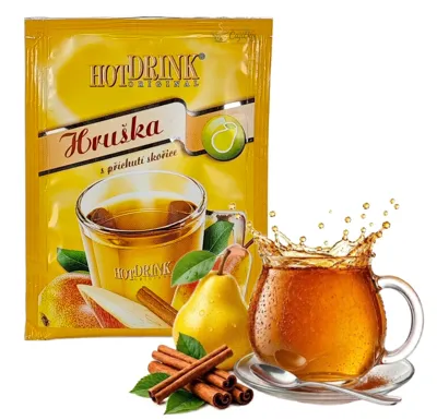Catus spol. s r.o. Hot Drink Hruška-skořice 23g