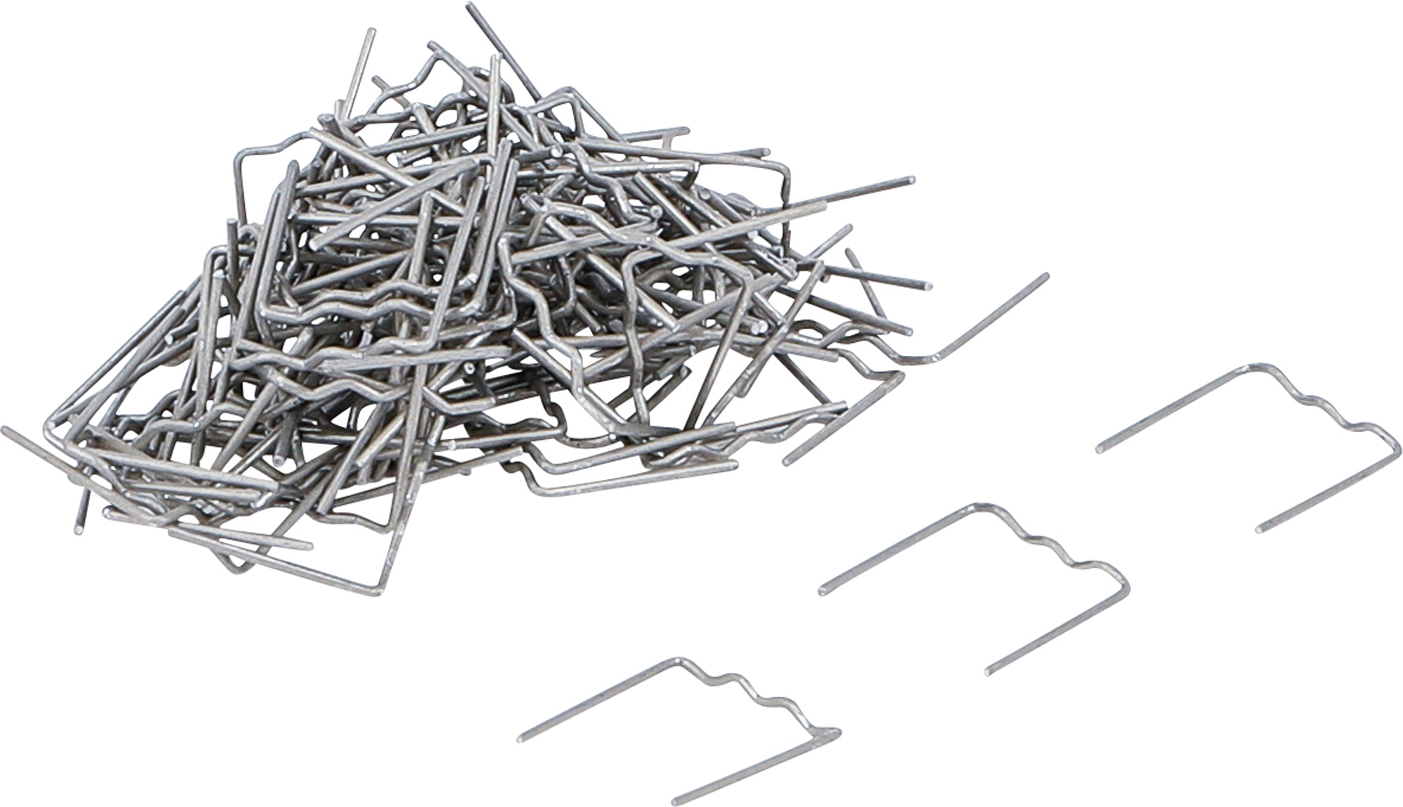 Bgs sada svorek pro opravu plastů,  ploché ,  0,8 mm ,  100dílná