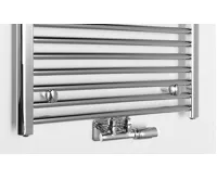 AQUALINE ALYA otopné těleso rovné 600x1188mm, středové připojení, chrom (3)