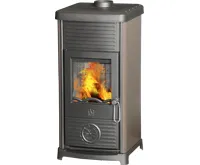 PLAMEN Litinová krbová kamna MAESTRAL N - tmavě hnědá (1)