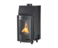 HS Flamingo Krbová vložka AQUAFLAM ® PANORAMA 12 s výměníkem a manuální regulací